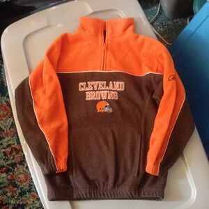 Cleveland Browns quarter zip fleece